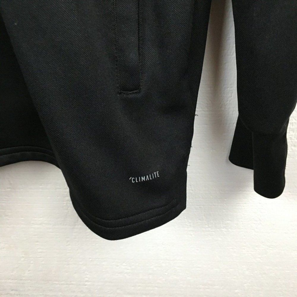 Adidas Pullover M Men Black New York City Football Club Long Sleeves Quarter Zip - Picture 4 of 9